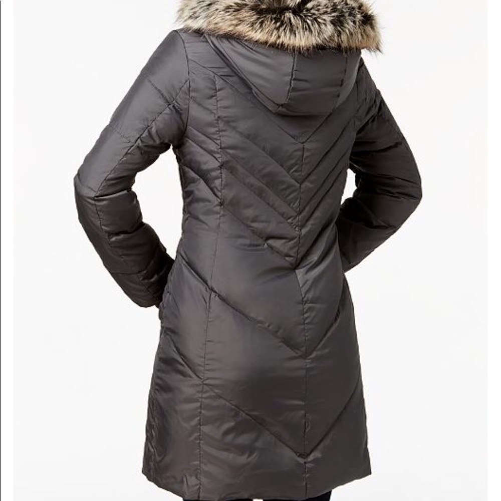 BLACK London Fog Down Puffer Coat